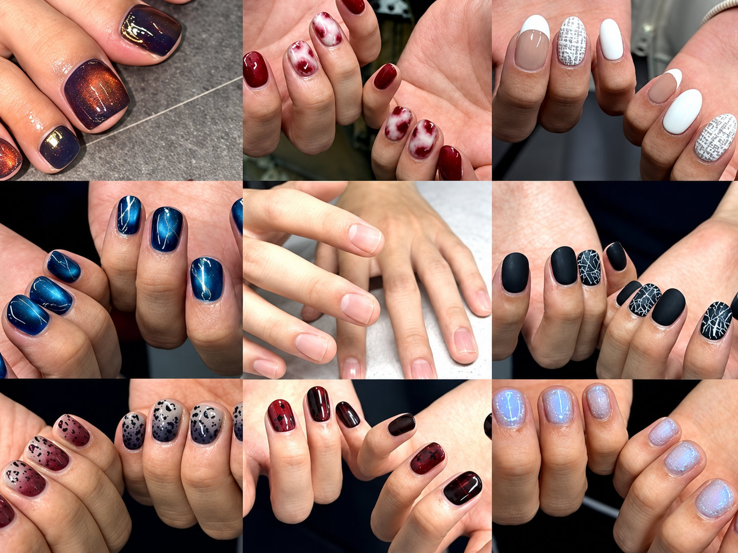 NAIL MENのメンズネイルデザイン例